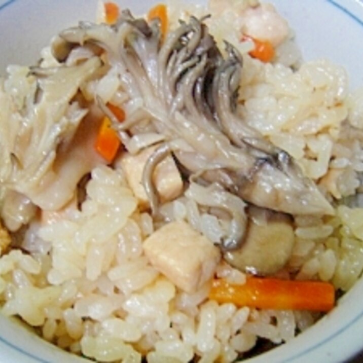 舞茸と鶏肉の炊き込みごはん レシピ 作り方 By Mint74 楽天レシピ 舞茸と鶏肉の炊き込みごはん レシピ 作り方 By Mint74 楽天レシピ
